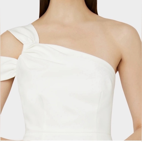 Milly Peyton One-Shoulder Bodycon Mini Dress